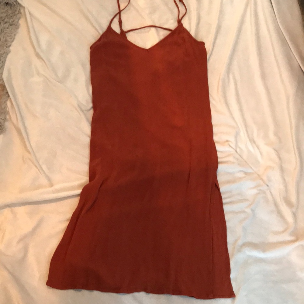 Forever 21 orange dress